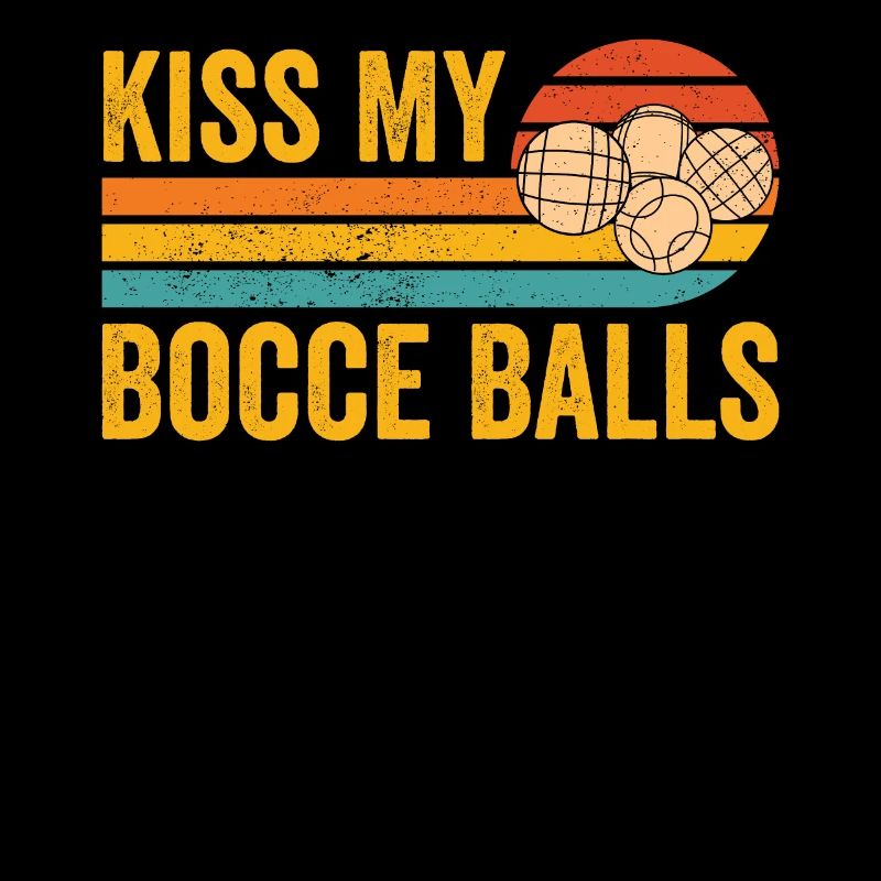 Drôle de boule de boccia rétro