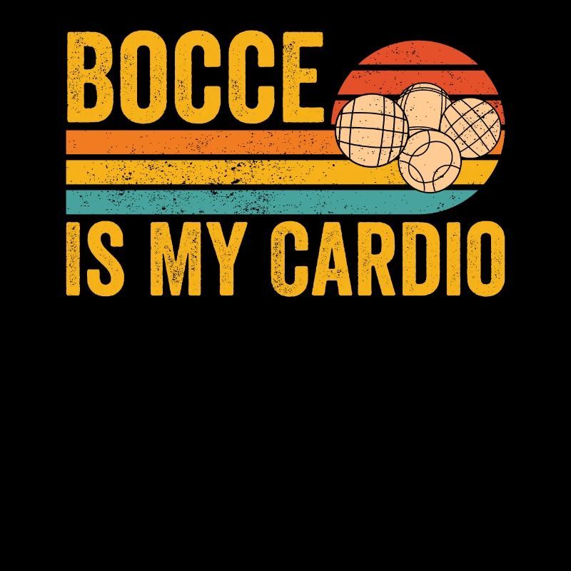 Funny Boccia Ball Retro