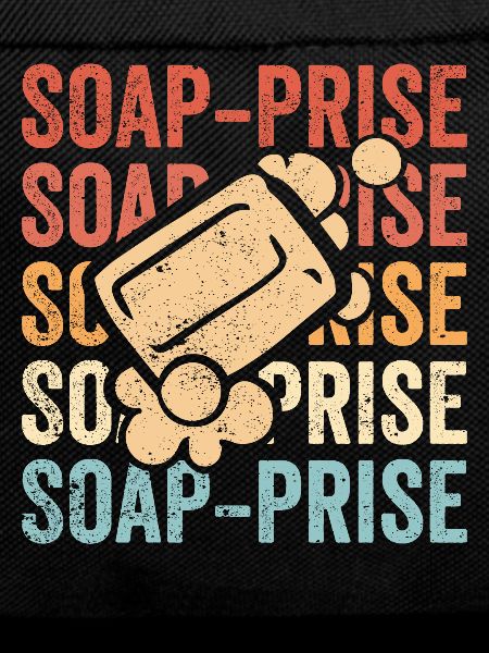 Funny soap making soap maker
