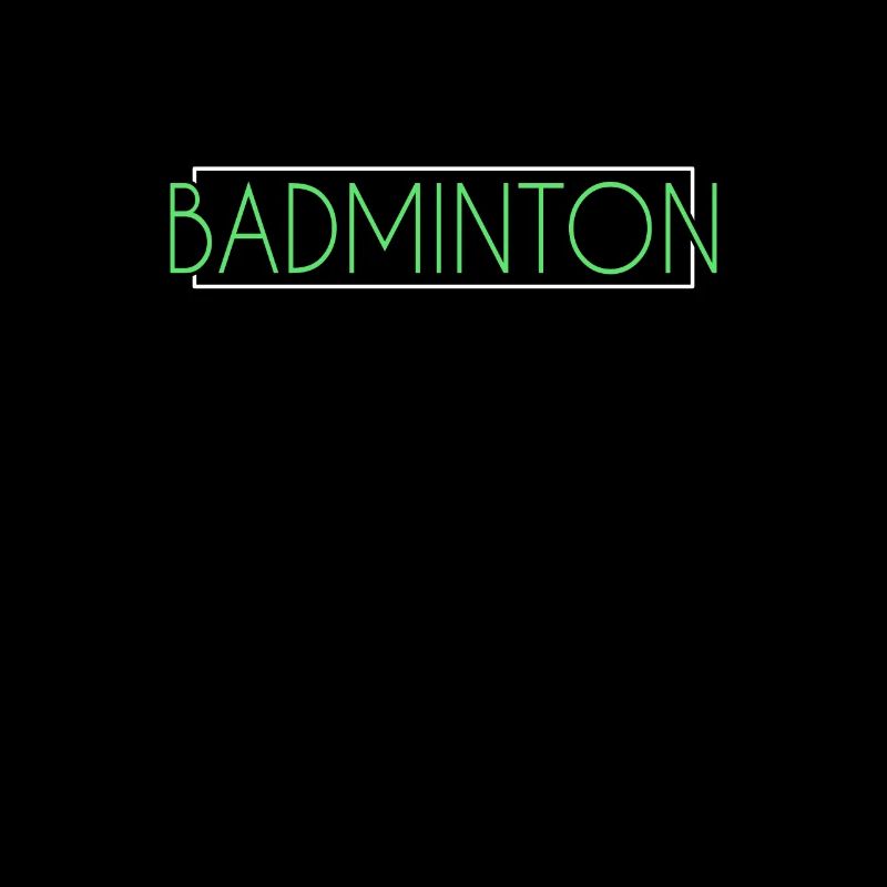Lettrage de badminton