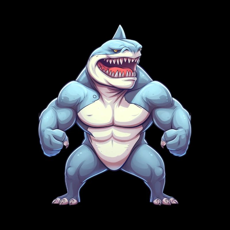 Bodybuilder Shark