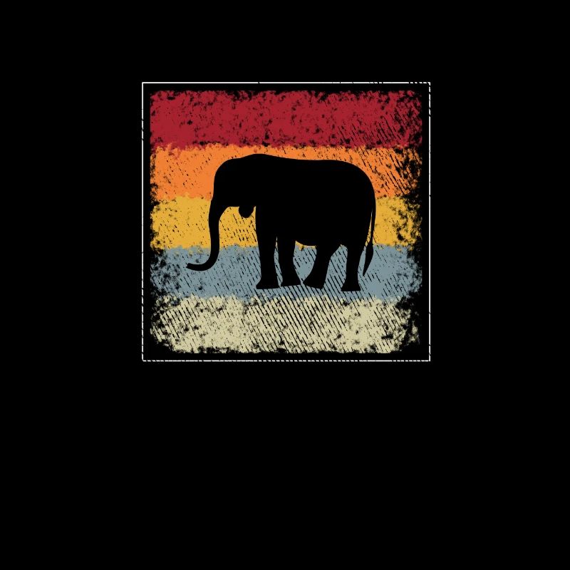 Éléphant Rétro