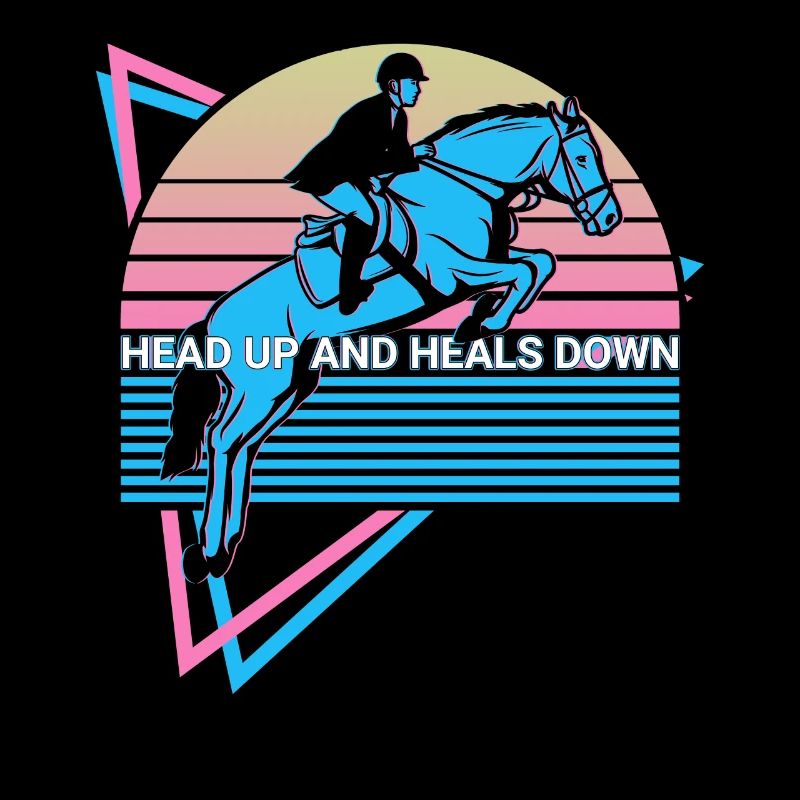 Pferd Pferde Retro