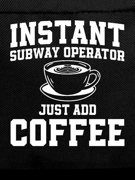 Instant-U-Bahn-Fahrer Fügen Sie Einfach Kaffee