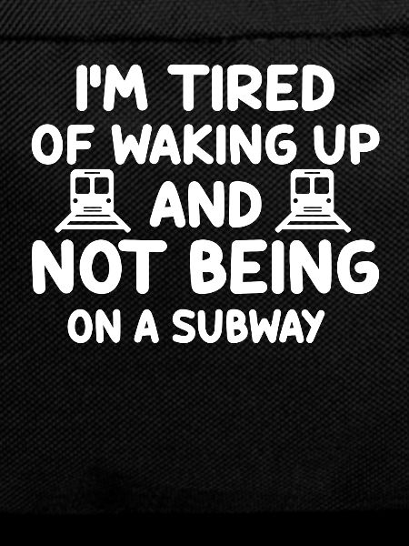 Funny subway saying