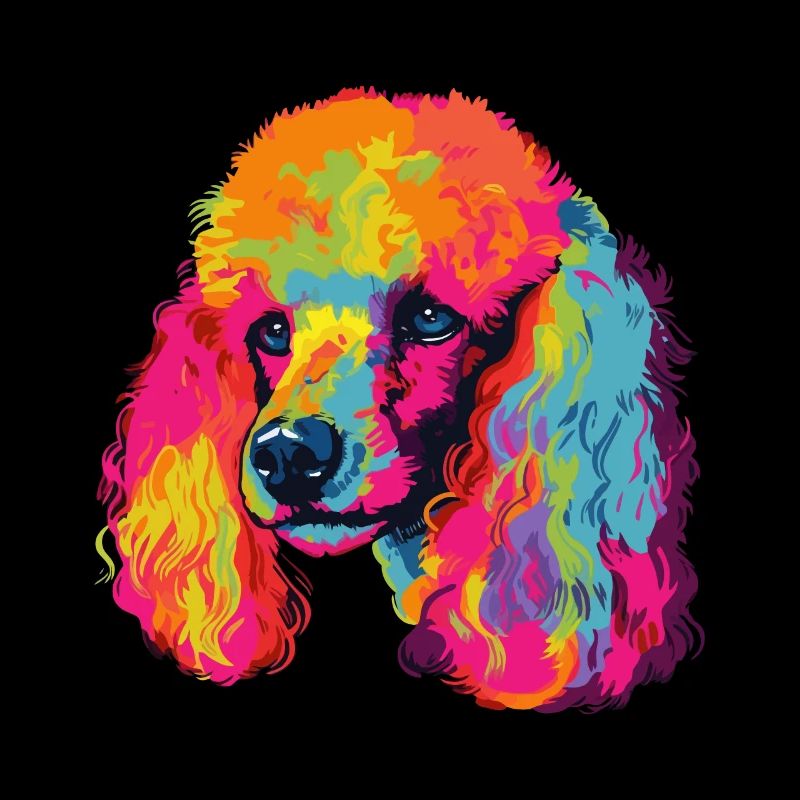 Pudelhund Bunt