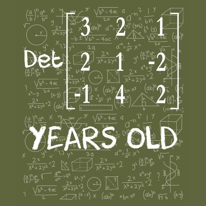 35th anniversary 35 years matrix determinant