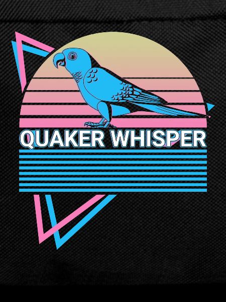 Quaker Whisperer Parrot Retro