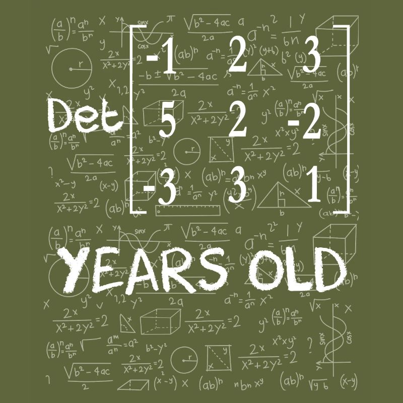 57. Geburtstag 57 Jahre Matrixdeterminante