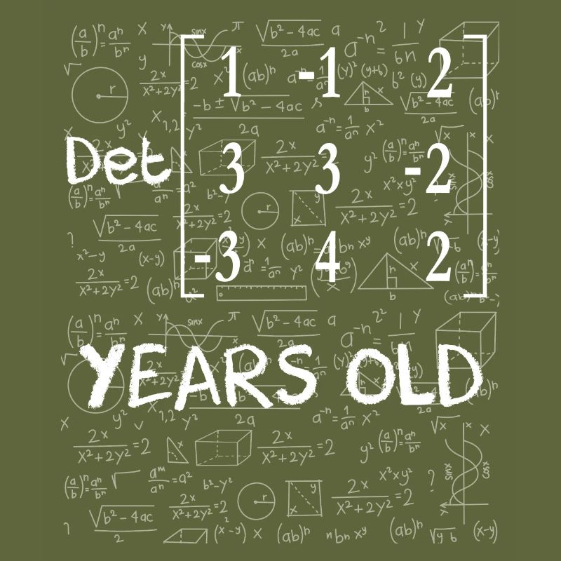 56. Geburtstag 56 Jahre Matrixdeterminante
