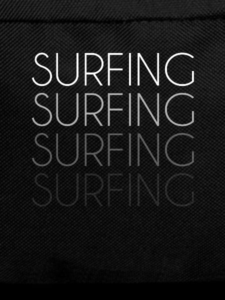 Surfen Schriftzug