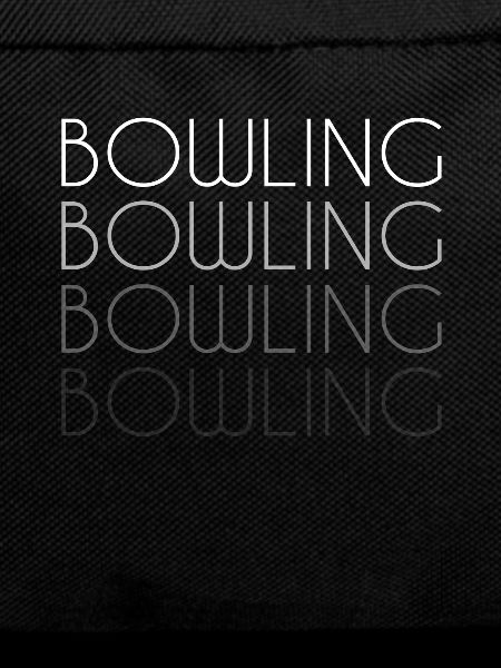 Bowling lettering