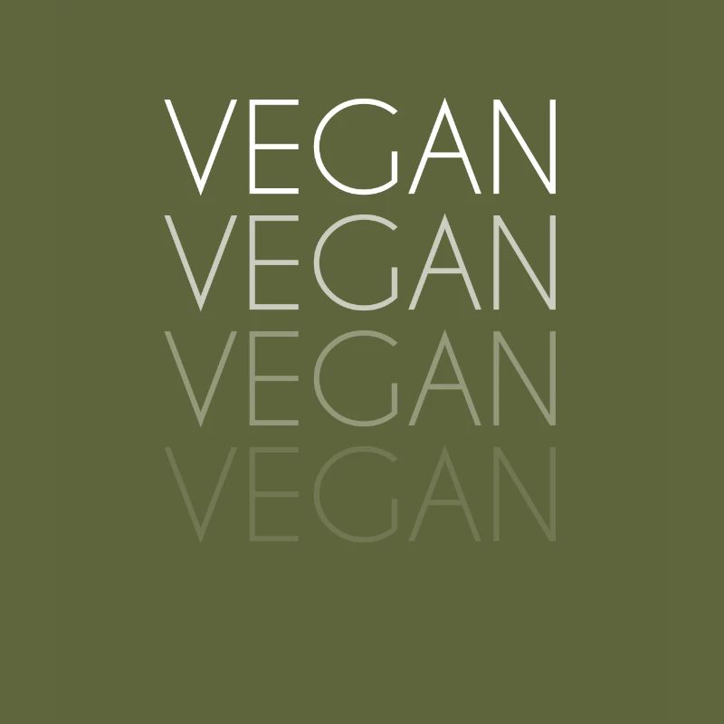 Vegan lettering