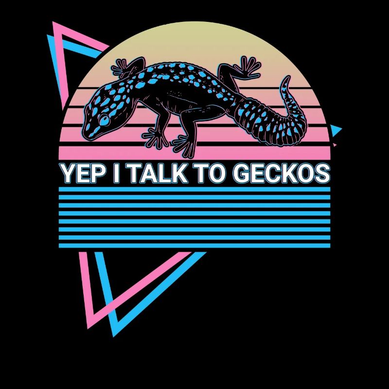 Gecko léopard Rétro