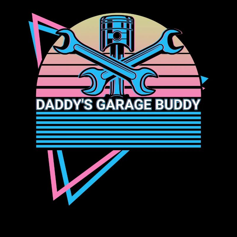 Funny Mechanic Son Father