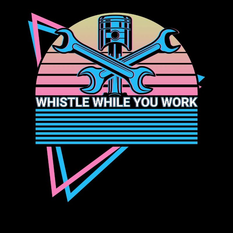 Funny Mechanic Retro