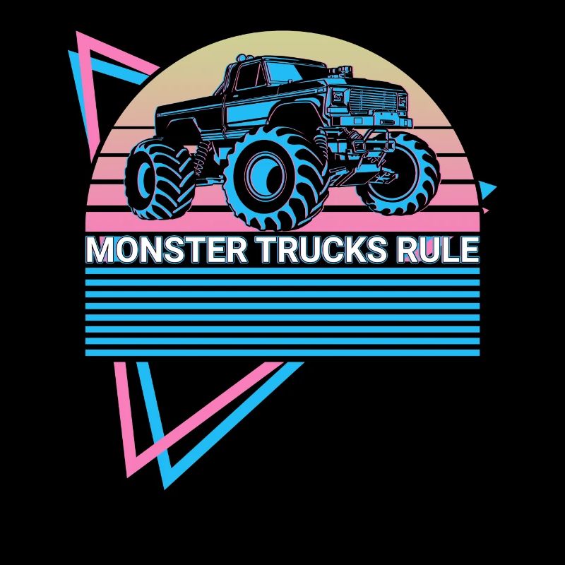 Monstertruck Retro