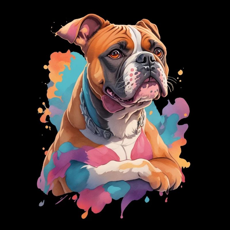 German Boxer Dog Drawing for Dog Lovers
