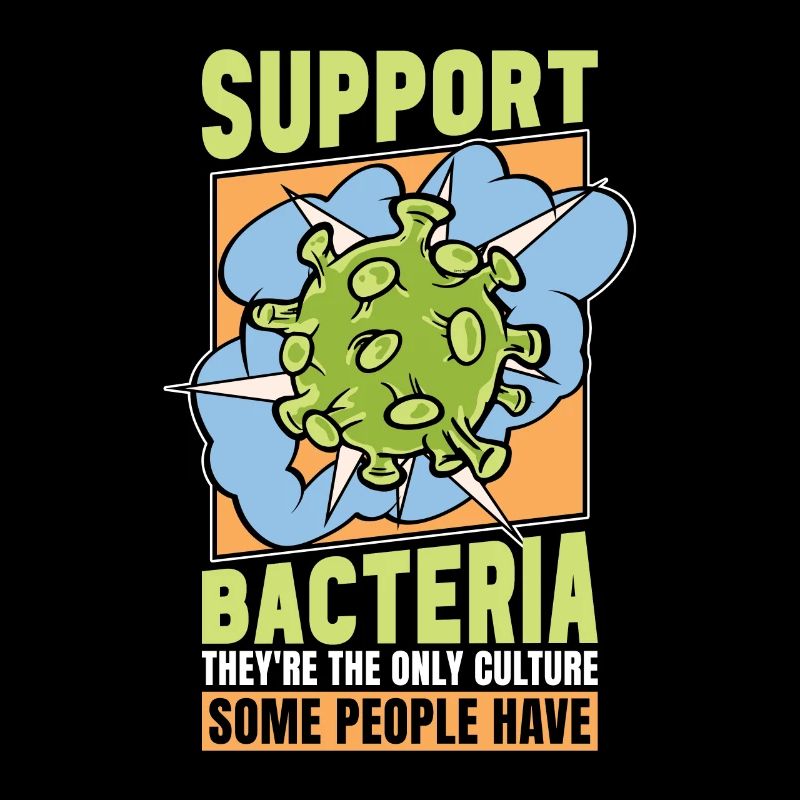 Un microbiologiste soutient les bactéries qu’ils sont scientifiques