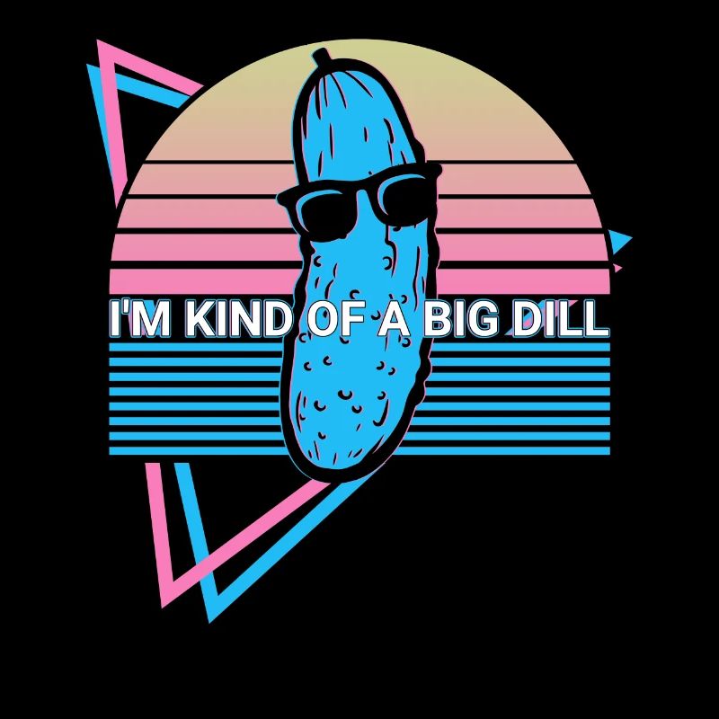 Drôle de cornichon rétro