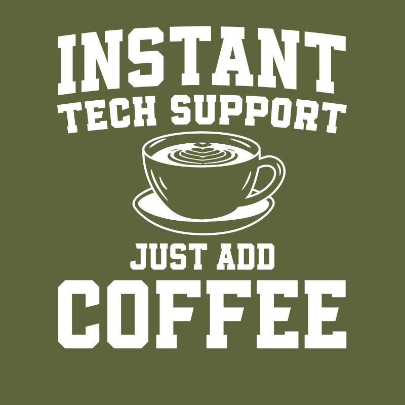Support technique Amateurs de café Sysadmin Humour