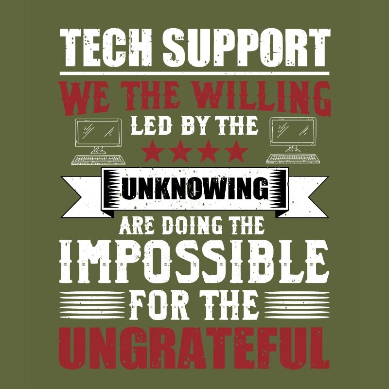 Drôle de support technique Sysadmin Humour