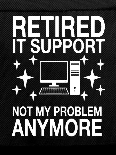 Funny IT support slogan