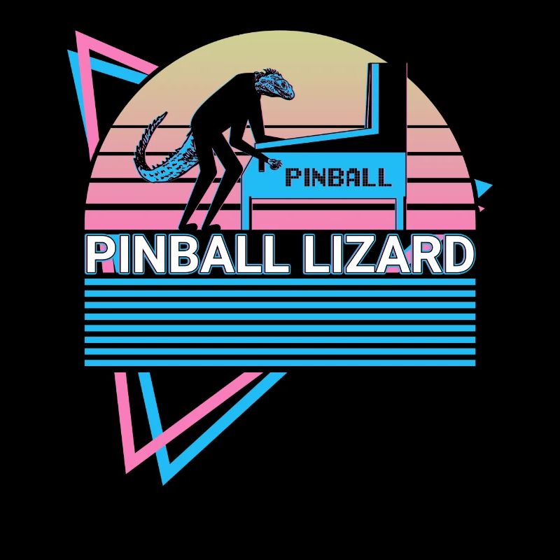 Flipper Eidechse Flipperautomat Retro