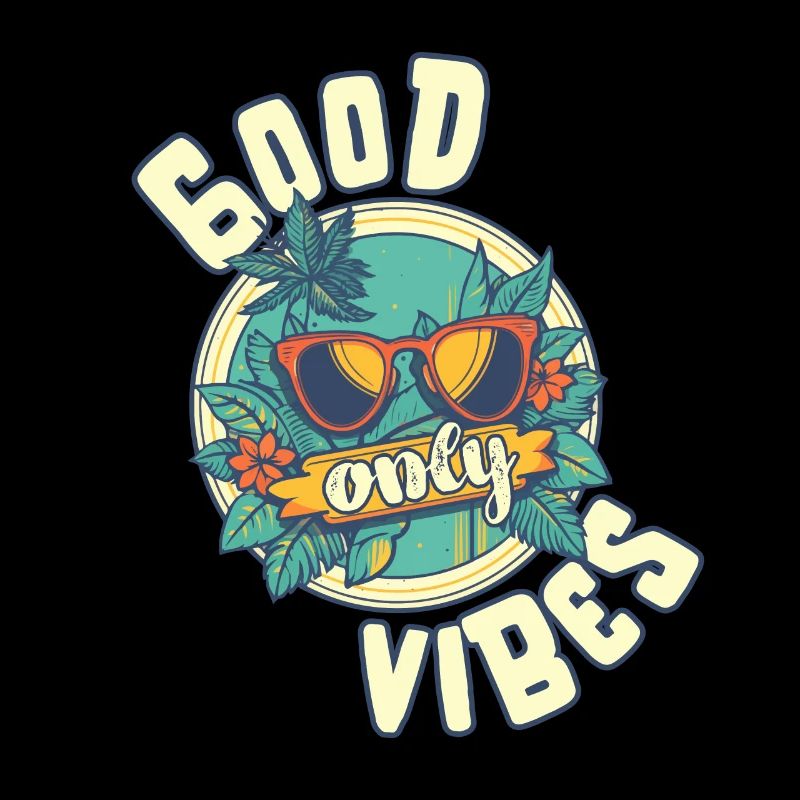 Good Vibes Only: Pure summer feeling in retro design
