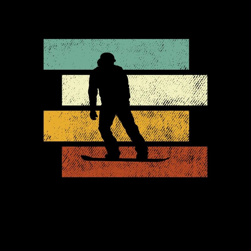 Snowboarding Retro