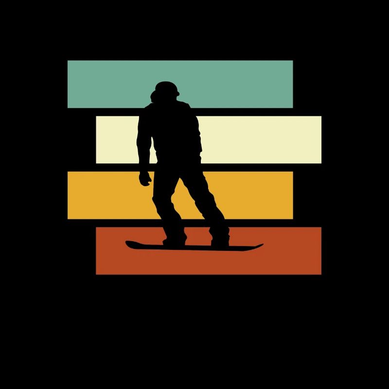Snowboarding Retro