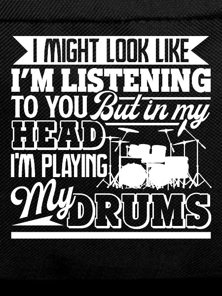Drummer Drummer Playing My Drums