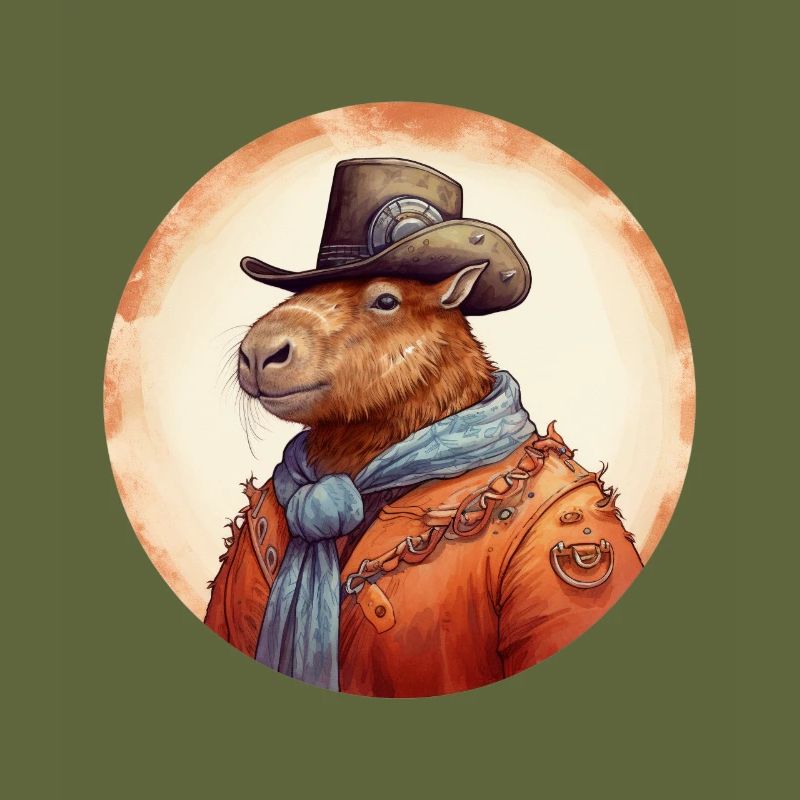 Capybara Cowboy