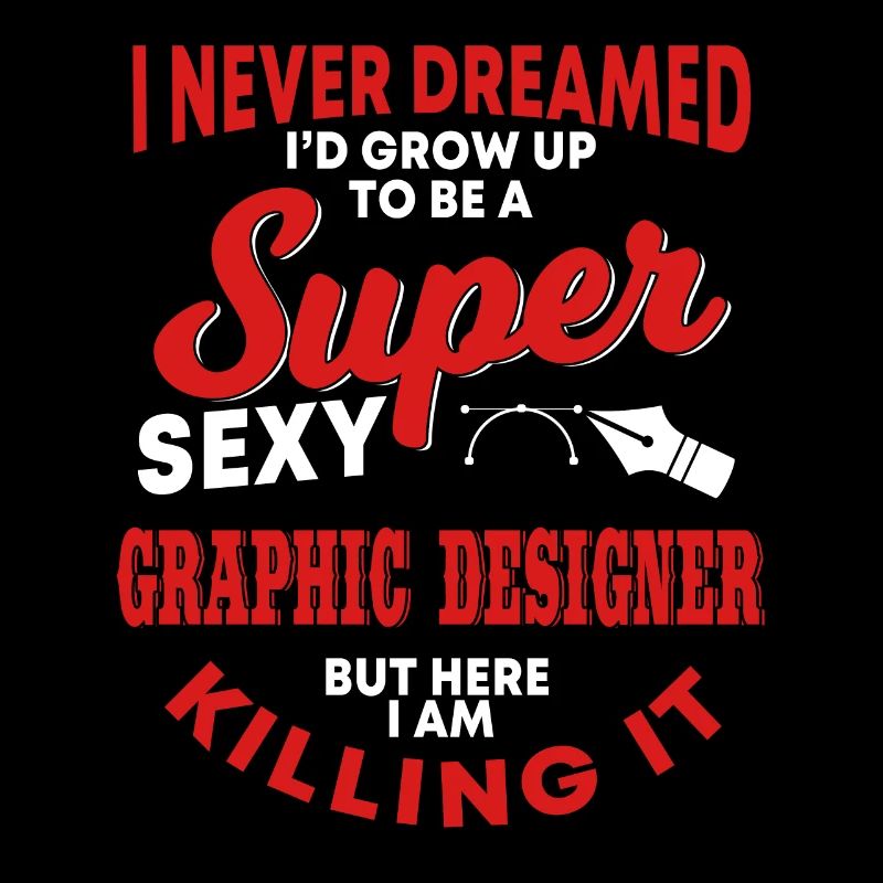 Lustiger Grafikdesigner Spruch