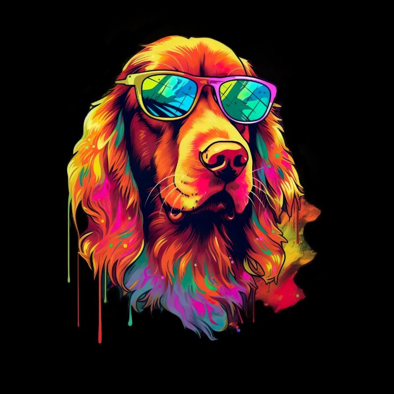 Irish Red Setter Hund Hunderasse