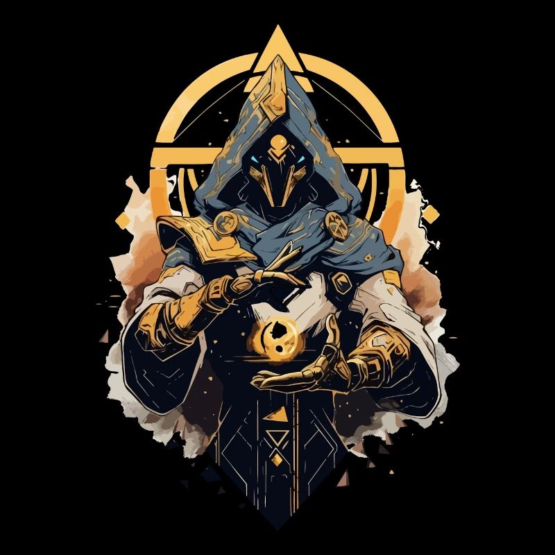 Epic Gamer Guardian avec source d’énergie dorée