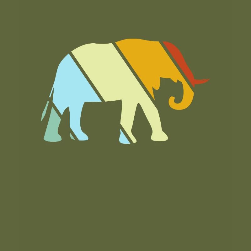 Elephant Retro