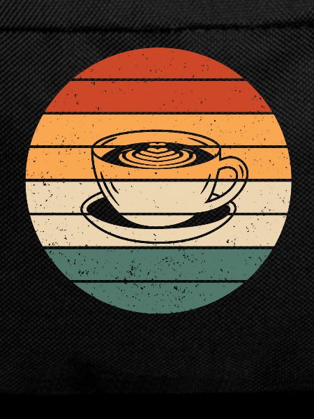 Retro Cappuccino Mug