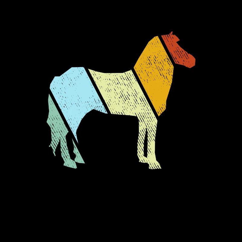 Pferd Retro