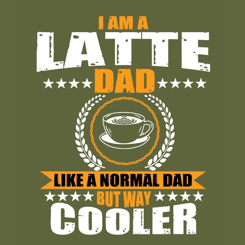 Latte Papa Kaffeetrinker