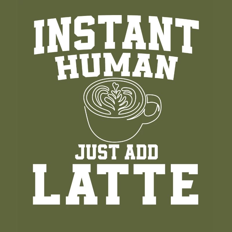 Instant Human ajoute simplement Latte