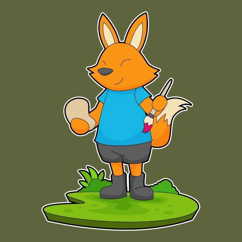 Fox Paint Brush