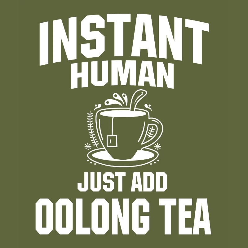 Instant Human Fügen Sie Einfach Oolong Tee Hinzu