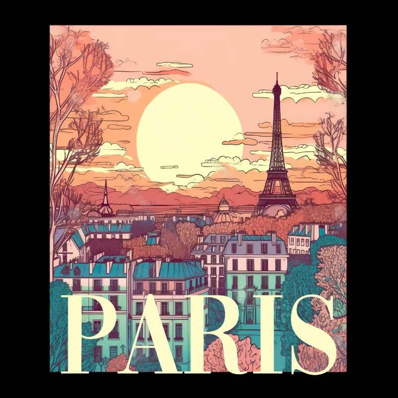Paris Eiffelturm Bonjour Souvenirs
