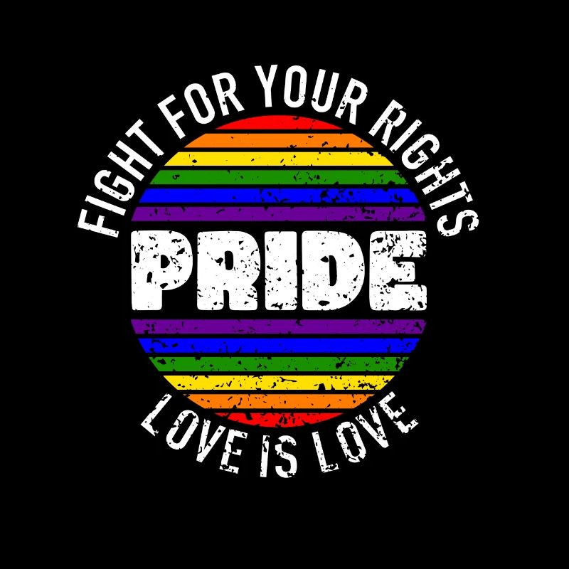 Pride LGBT Liebe gewinnt, wir sind queer und stolz