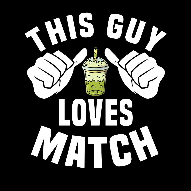 Ce gars aime le matcha