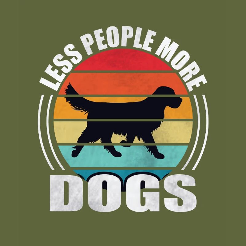 Moins de gens Plus de chiens