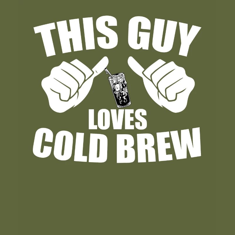 This guy loves cold brew