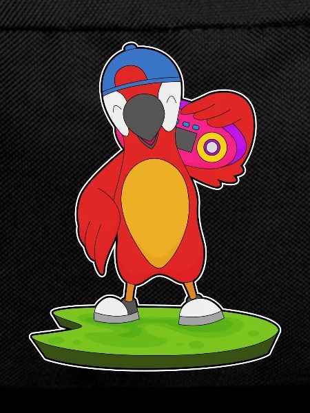 Parrot Ghetto Blaster Music