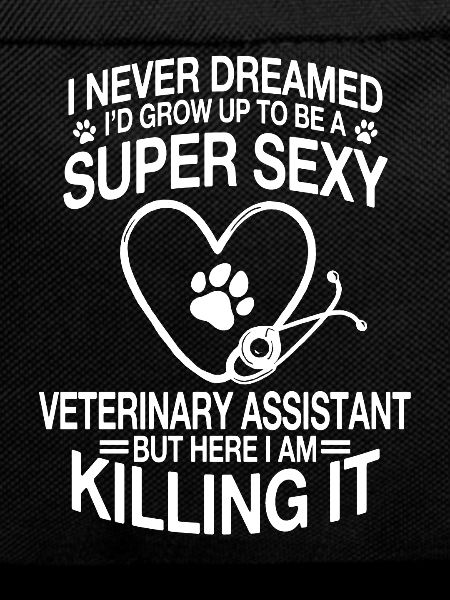 Funny veterinarian assistant t-shirt